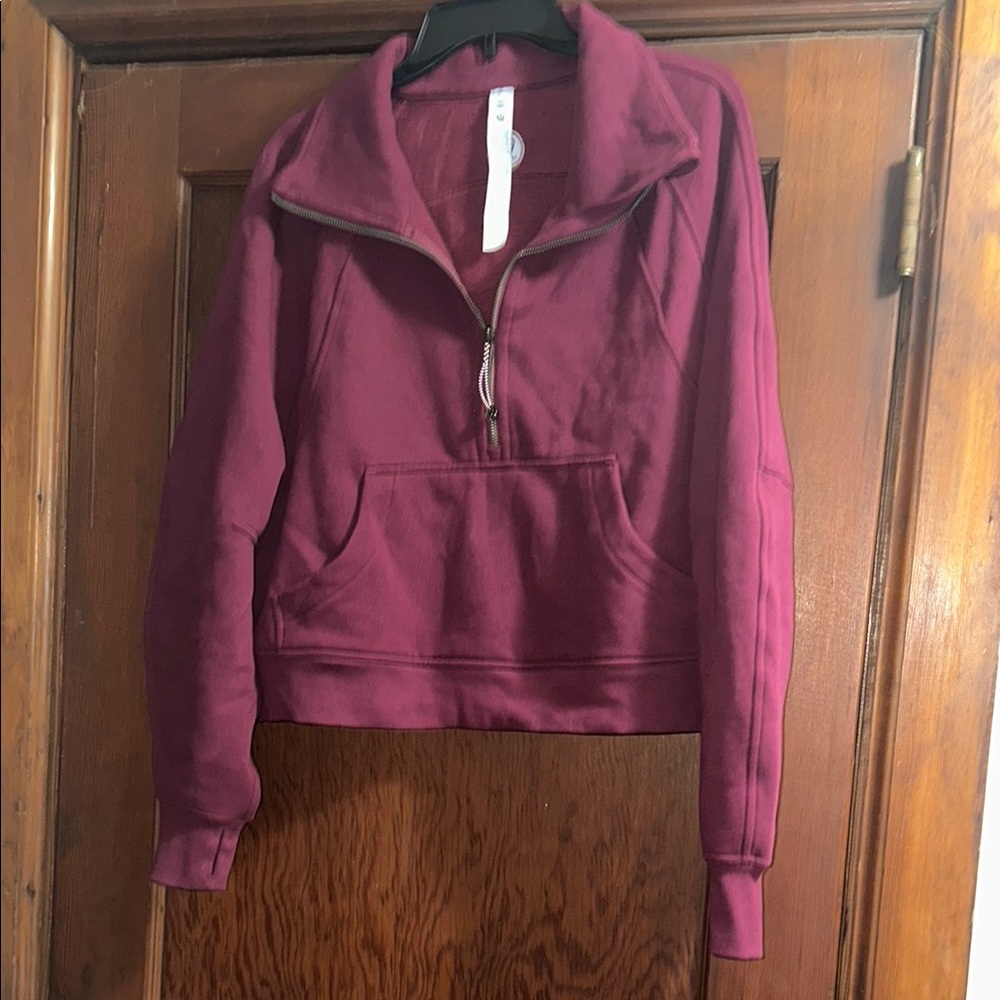 lululemon athletica Burgundy Sweatshirt